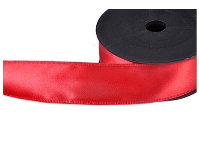 Wstążka taśma satynowa z drutem 4cm/10y 3 kolory