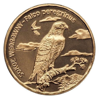 Moneta 2 zł - Sokół wędrowny - 2008 rok