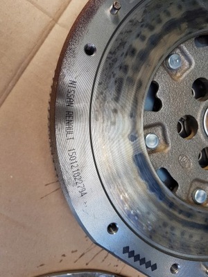 Qashqai x-trail 1,6 t -dig сцепление двухмассовый маховик диск фото №1