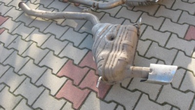 Gl x164 w164 вихлоп гасник 420 cdi 450 500 фото №1