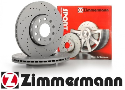 DISCS ZIMMERMANN SPORT PRZOD- FIAT PANDA II FULL - milautoparts-fr.ukrlive.com