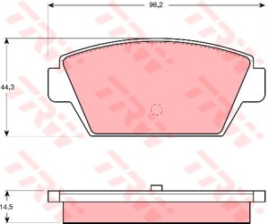 SABOTS DE FREIN DE FREIN DACO ARRIÈRE MITSUBISHI GALANT 84-92 - milautoparts-fr.ukrlive.com