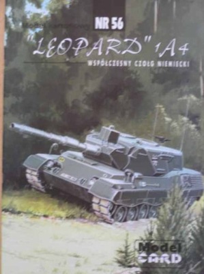 Model Card nr 56 Czołg Leopard 1 A4