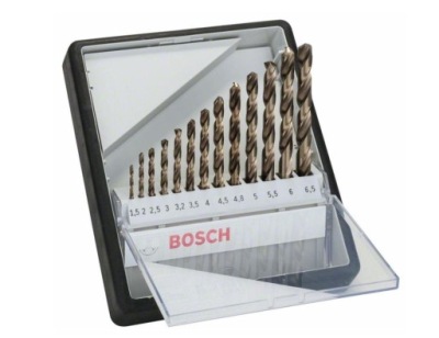 SADA 13 vrtákov HSS-Co kovu BOSCH ROBUSTNÝ