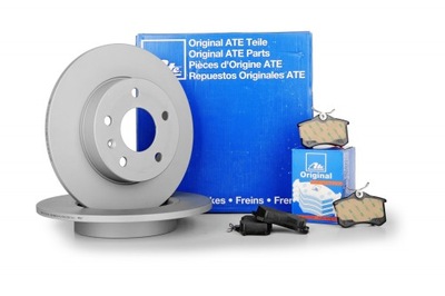 DISQUES SABOTS DE FREIN ATE ARRIÈRE - VW GOLF VI JETTA IV 253MM - milautoparts-fr.ukrlive.com