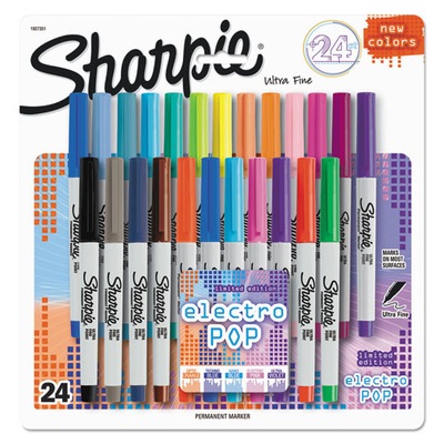 Sharpie UFine Markery Mix Electro Pop 24 szt