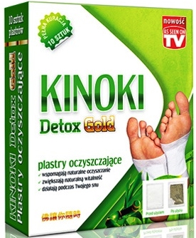 KINOKI Detox Gold plastry oczyszczające 10 szt