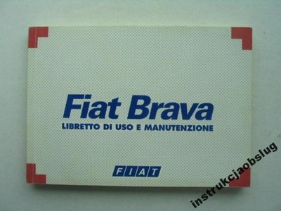 Fiat Brava I instrukcja obsługi włoska Fiat Brava