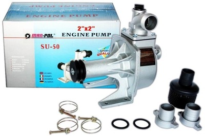 POMPA WODY MOTOPOMPA NA PASEK KLINOWY SU50 25m3/h