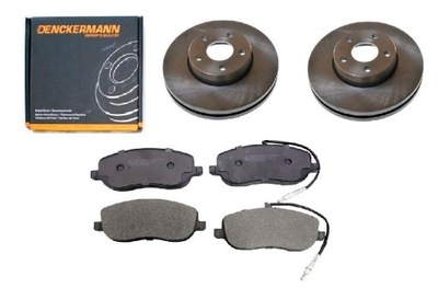 DISCS PADS SCUDO ULYSSE JUMPY EXPERT PEUGEOT 807 CITROEN C8 03-07 FRONT - milautoparts-fr.ukrlive.com