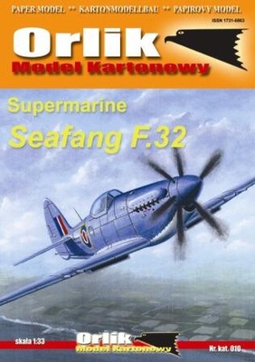 Orlik 010 Supermarine Seafang F.32