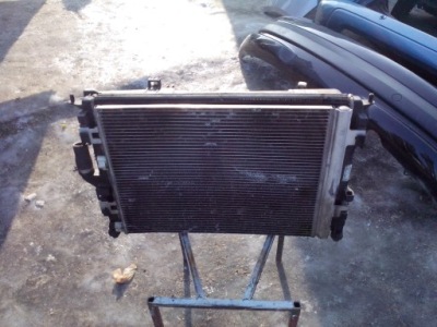 Комплект радіатор woda кондиціонер logan sandero 1.4 1.6 фото №1