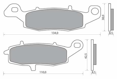 PADS SUZUKI GS 500 GS500 TU 250 RV 125 VAN VAN - milautoparts-fr.ukrlive.com