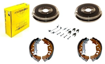 BEBNY BRAKE SHOES FIAT GRANDE PUNTO EVO III 228MM - milautoparts-fr.ukrlive.com