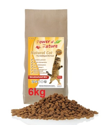 POWER OF NATURE Natural Cat MEADOWLAND MIX 6kg