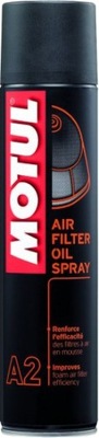 Płyn, olej do filtrów powietrza Motul A2 spray 0,4