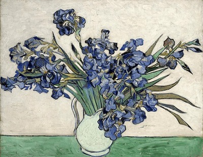 Obraz Irises 2 - Vincent van Gogh 40x26