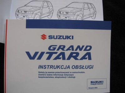 SUZUKI GRAND VITARA II POLSKA MANUAL MANTENIMIENTO 2005-2008 NUEVO  