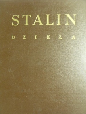 DZIEŁA TOM VIII 1926 JÓZEF STALIN 1951
