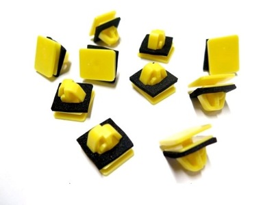 Клипсы штифты накладки боковой порог hyundai sonata фото №1