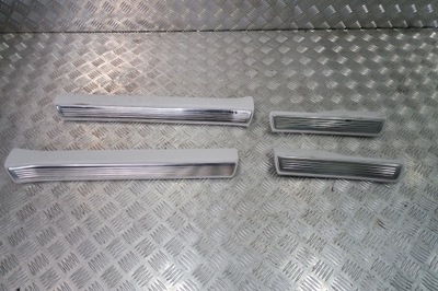 Накладки накладки пороговые светлый mercedes s w222 фото №1