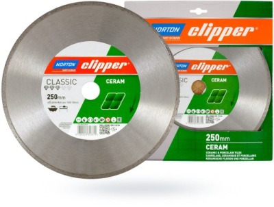 Diamantový kotúč 250x25,4 mm NORTON CLIPPER okruh ceram