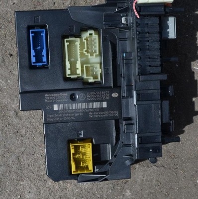 Mercedes w204 модуль коробка предохранителей фото №1