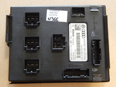 Vw touareg 7p модуль блок керування блок управління бортовою мережею 4h0907063 фото №1