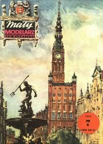 MM 7/1977 Makieta Ratusza Gdańskiego