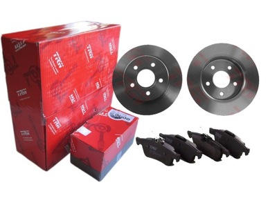 2× TRW DF4372 DISQUE DE FREIN + TRW KLOCEK DE FREIN KIT - milautoparts-fr.ukrlive.com