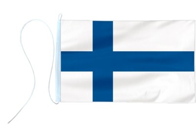 Flaga Finlandia bandera jachtowa 45x30cm qg