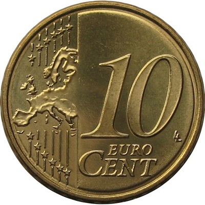 AUSTRIA 10 euro cent 2014 z rolki menniczej