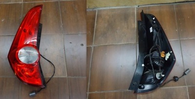 Лампа задняя задняя левая opel agila ii b фото №1