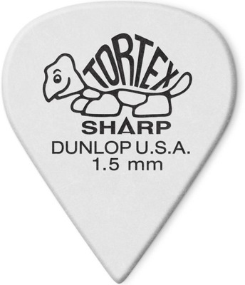 Dunlop Tortex Sharp kostka gitarowa do gitary 1.5