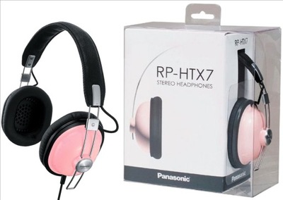 Słuchawki nauszne Panasonic RP-HTX7P-P różowe