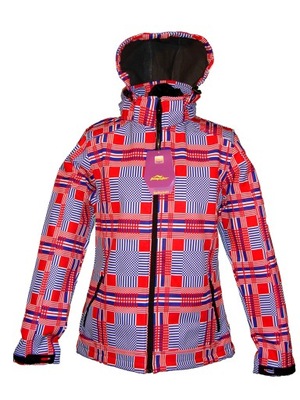 Kurtka damska SOFTSHELL WINDSTOPPER wiatrowa 40 L