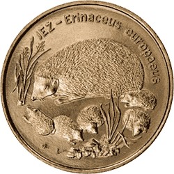 Moneta 2 zł - Jeż - 1996 rok