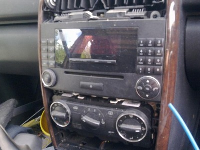 Mercedes a klasa w169 169 панель обдув керування фото №1