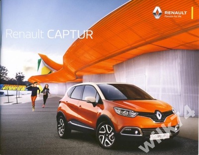 Renault Captur prospekt model 2016 polski