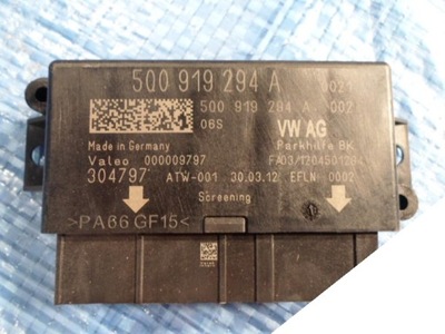 AUDI A3 8V0 MODULE PARKING 5Q0919294A - milautoparts-fr.ukrlive.com