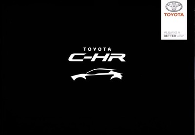 TOYOTA C-HR PROSPEKT MODEL 2017 POLISH 78 STR. - milautoparts-fr.ukrlive.com