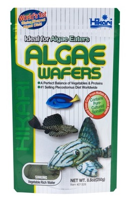 HIKARI ALGAE WAFERS 1kg ZBROJNIKÓW GLONOJADÓW DREW