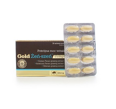 OLIMP GOLD ŻEŃ-SZEŃ COMPLEX 30 tabs 500mg P-Ń