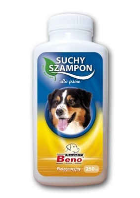 Suchy szampon pielęgnacyjny dla psa Beno 250ml