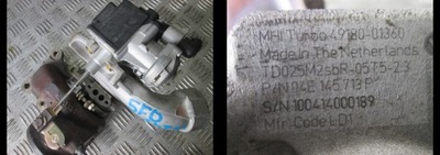 Турбонагнітач seat leon 5f0 1,4tsi 04e145713 фото №1