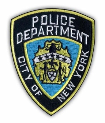 NYPD Naszywka Police Department City of New York