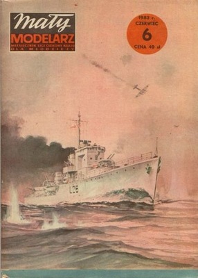 MM 6/1983 Niszczyciel ORP ŚLĄZAK