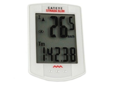 Licznik rowerowy bezprzewodowy CatEye STRADA SLIM CC-RD310W