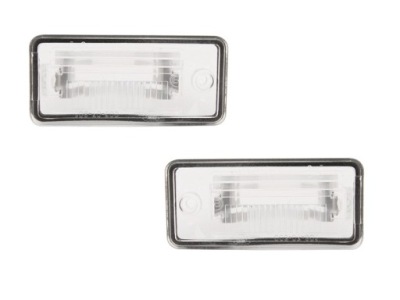 Освещение номерного знака audi a3 8p0 a4 b6 b7 8e0 a5 8t фото №1
