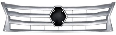 GRILLE DÉFLECTEUR CALANDRE DU RADIATEUR AVANT DACIA DUSTER 10- ARGENT - milautoparts-fr.ukrlive.com